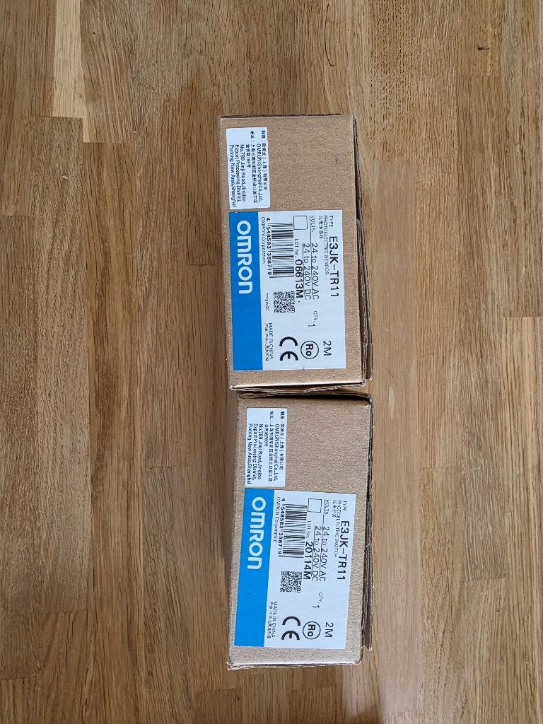 Omron fotocel zender en ontvanger, Hobby en Vrije tijd, Ophalen of Verzenden, Zo goed als nieuw