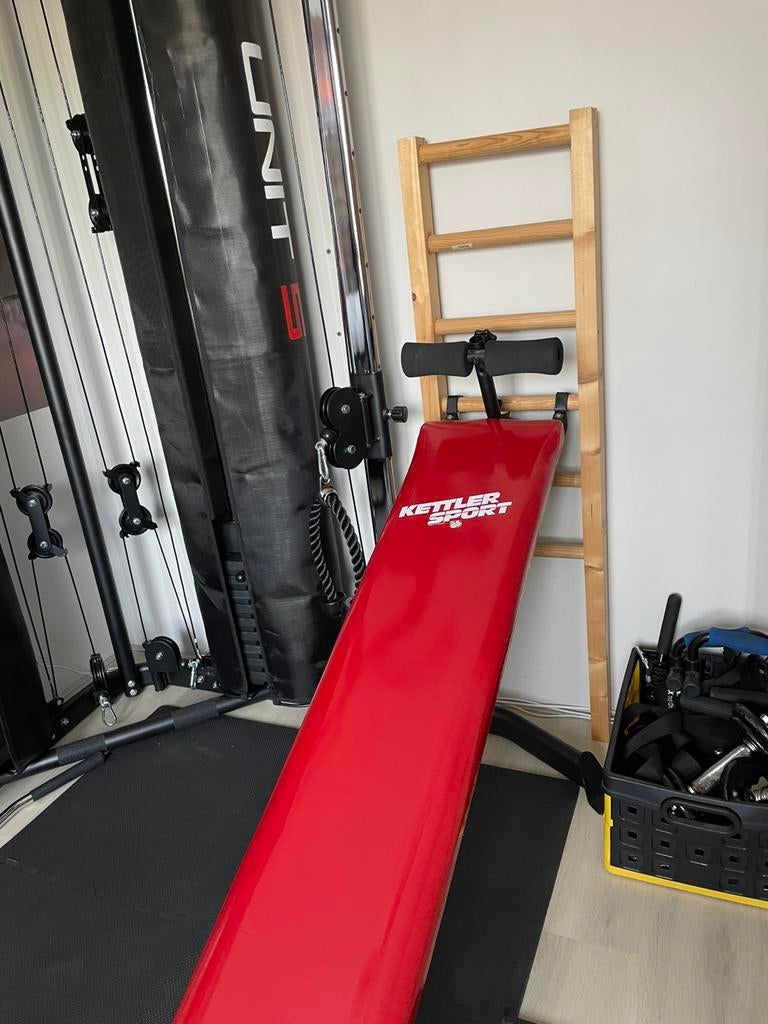 Degelijke stevige sit up bench incl. Verstelbare hoogte., Ophalen, Zo goed als nieuw