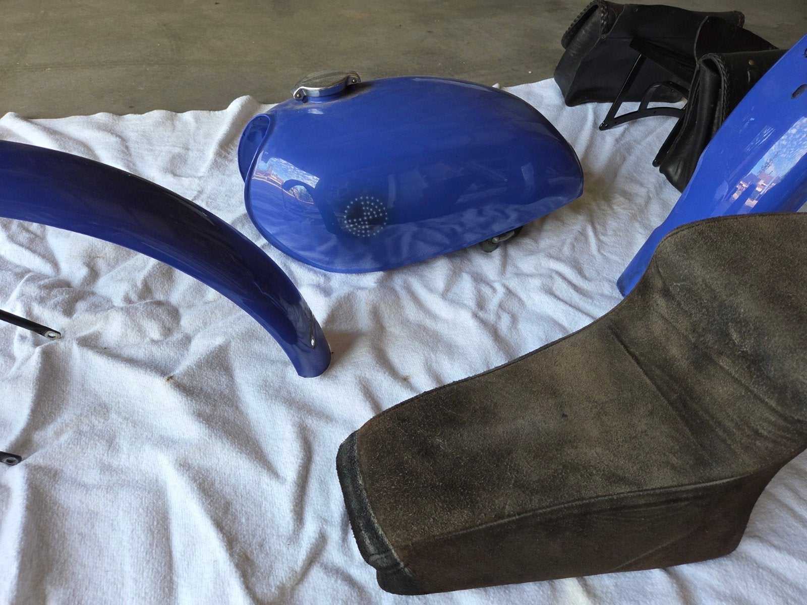 lak set BMW R50-R69S, Motoren, Ophalen