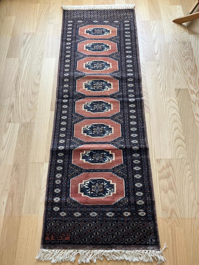 Tapijt/gangloper wol 184x61cm, Ophalen, 100 tot 150 cm, Nieuw, 50 tot 100 cm