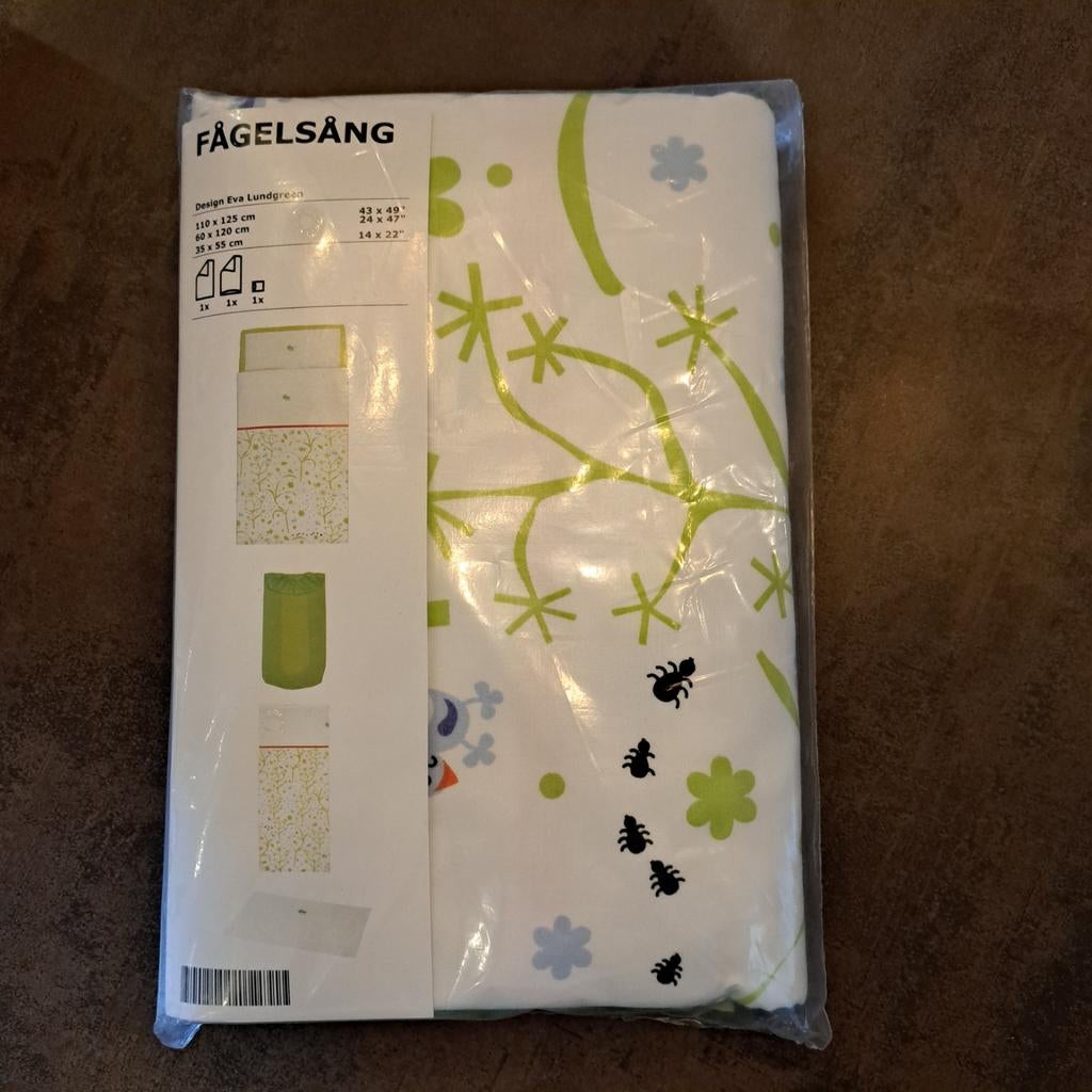 Kinderdekbedset IKEA NIEUW, Jongetje of Meisje, Dekbedovertrek, Nieuw, Ophalen of Verzenden