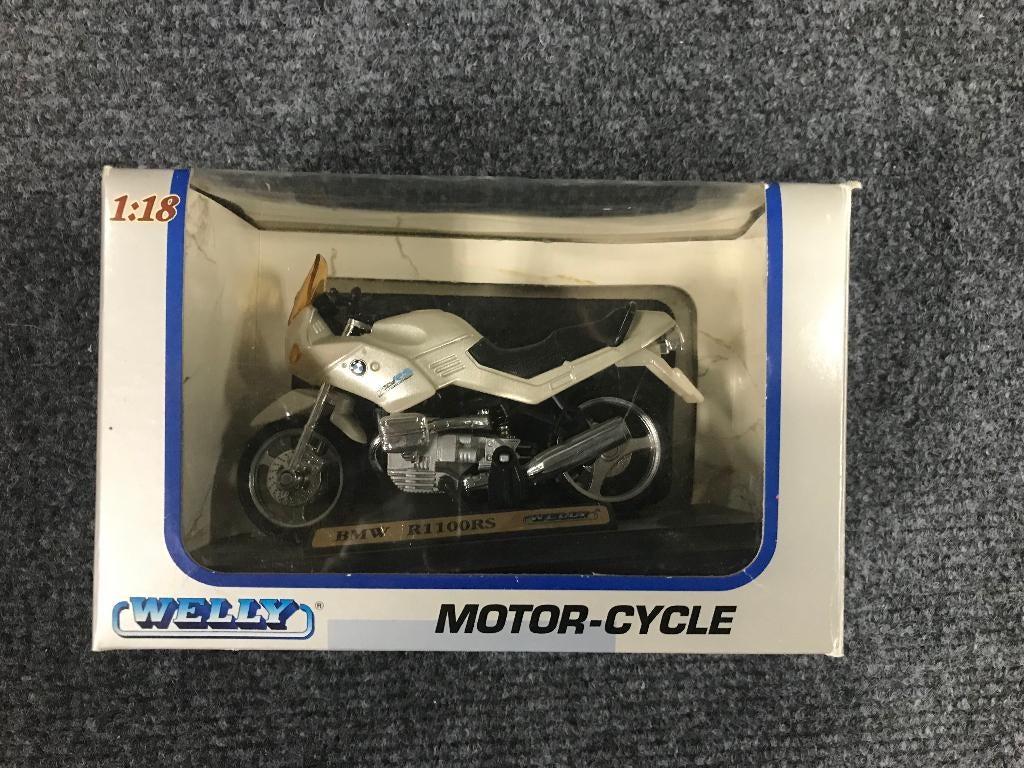 BMW R1100RS miniatuur, Ophalen of Verzenden, Zo goed als nieuw, Motor, Welly