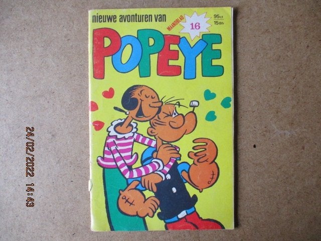 adv5935 popeye nieuwe avonturen, Boeken, Strips | Comics, Eén comic, Ophalen, Gelezen, Overige gebieden