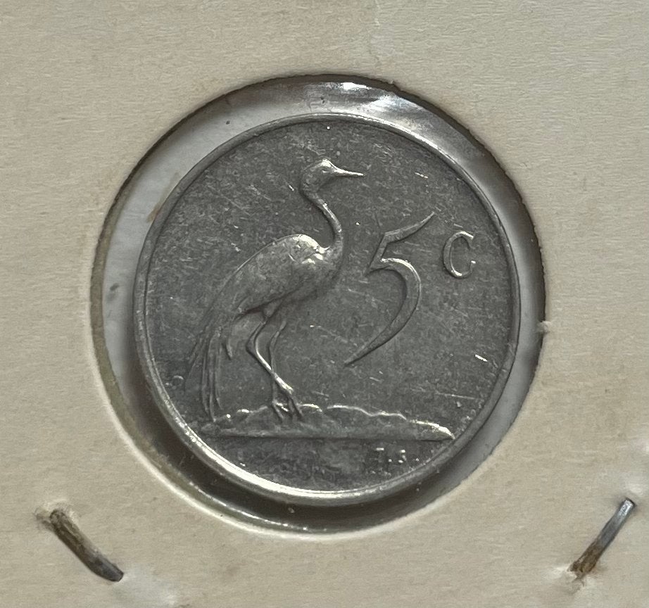 5 cent Zuid Afrika 1982, Ophalen of Verzenden