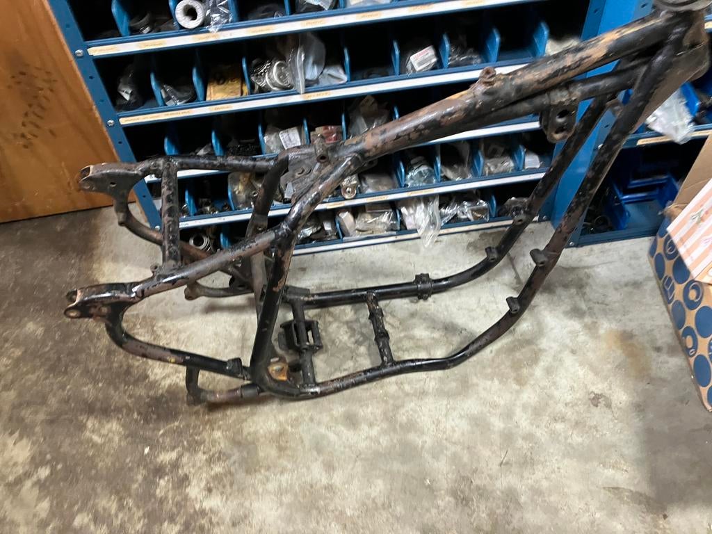 BSA B31 frame, Motoren, Ophalen