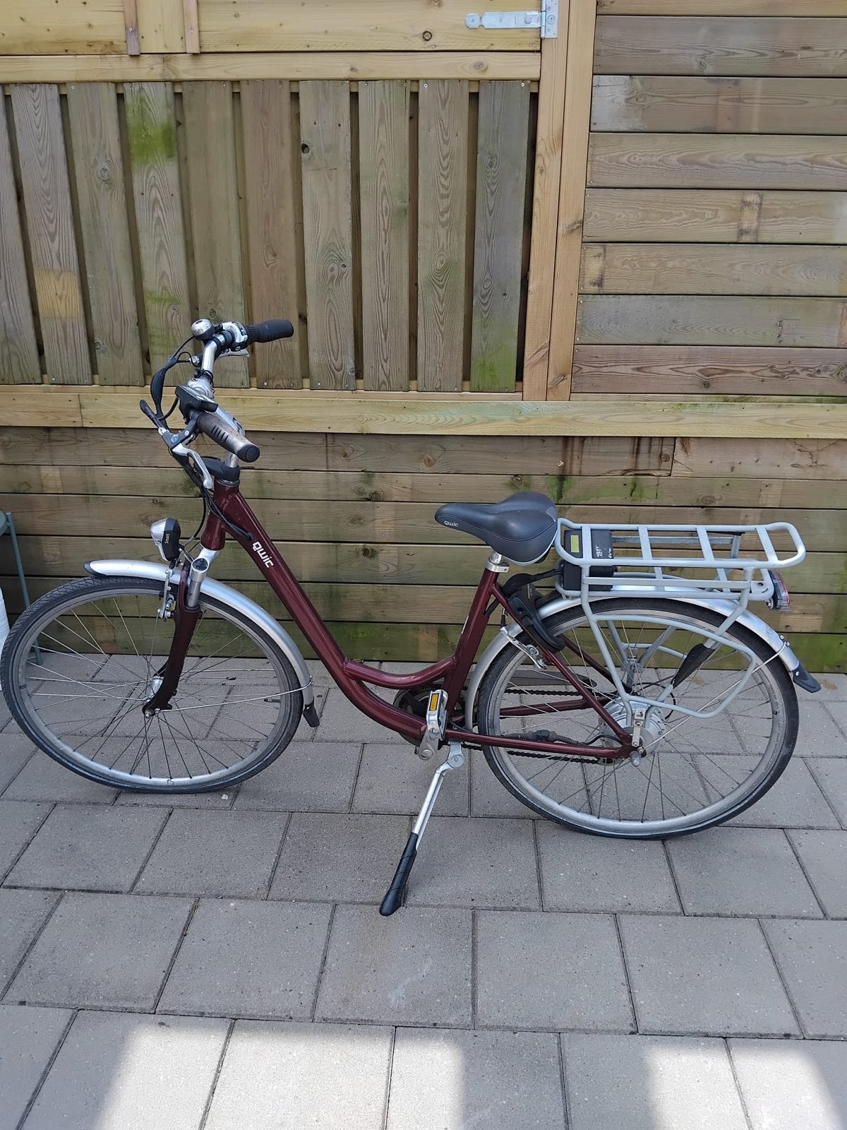 Qwic elektrische fiets - Damesmodel, Qwic, Gebruikt, Ophalen of Verzenden, 51 tot 55 cm