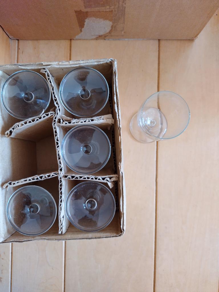 glasservies gilde jaren 60, Antiek en Kunst, Antiek | Glas en Kristal, Ophalen of Verzenden