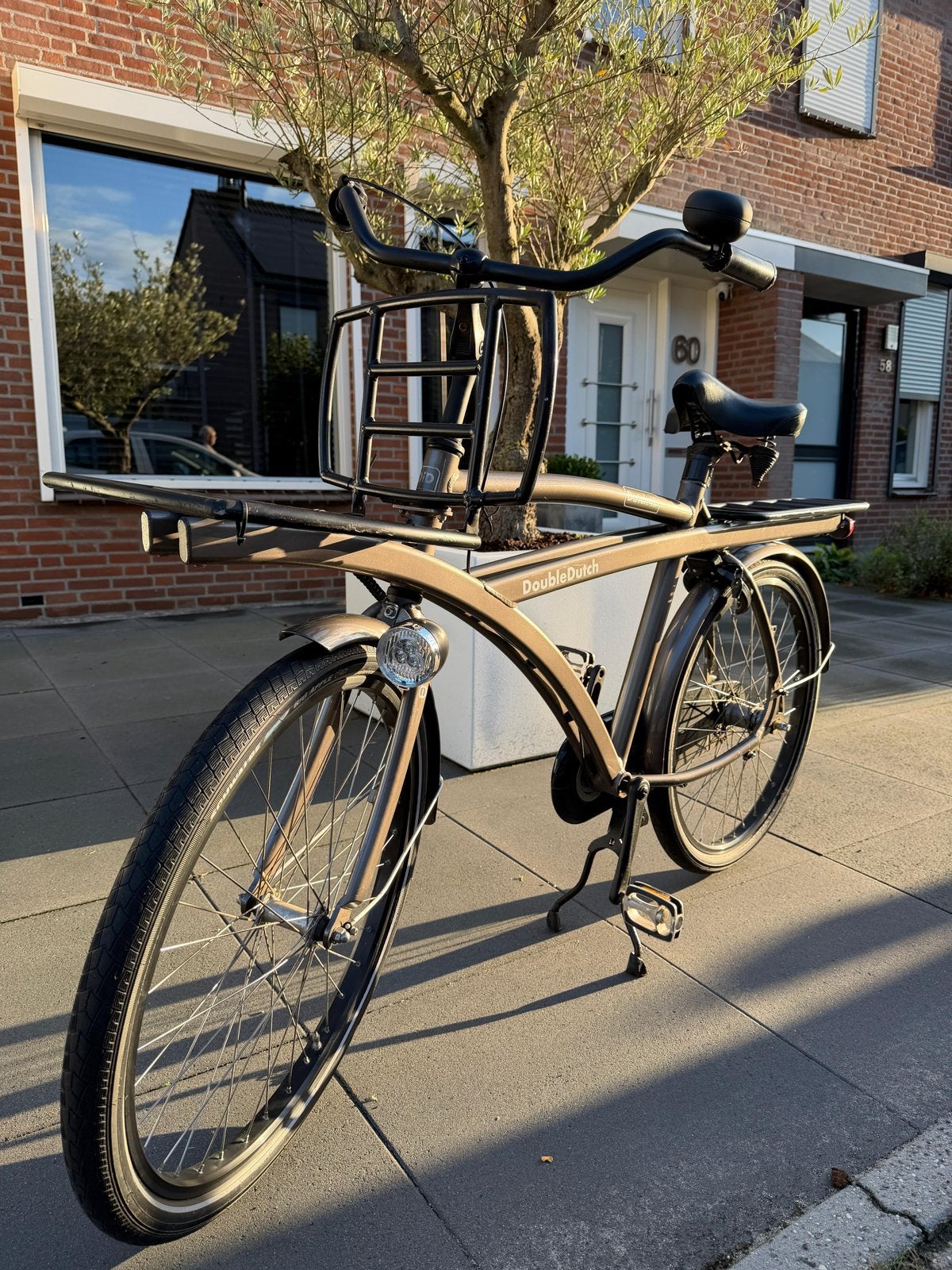 DoubleDutch Transportfiets - Zo goed als nieuw Dutch ID, Versnellingen, Zo goed als nieuw, 53 tot 57 cm, Ophalen