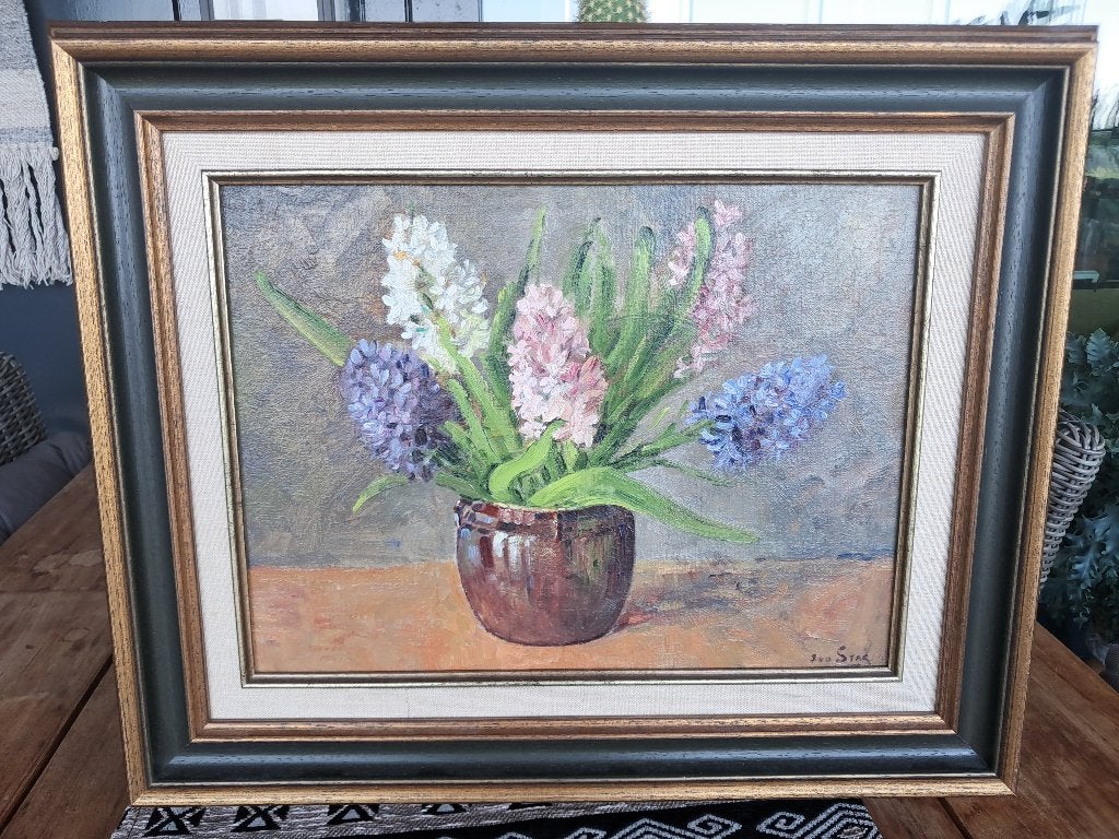 Schilderij, Antiek en Kunst, Kunst | Schilderijen | Klassiek, Realistisch, Olieverf, Origineel werk, Ophalen