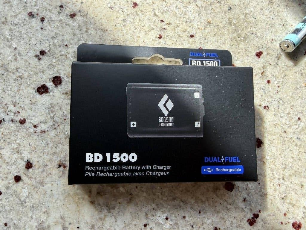Black Diamond DB 1500 voor hoofdlamp, Ophalen of Verzenden, Nieuw, Accu