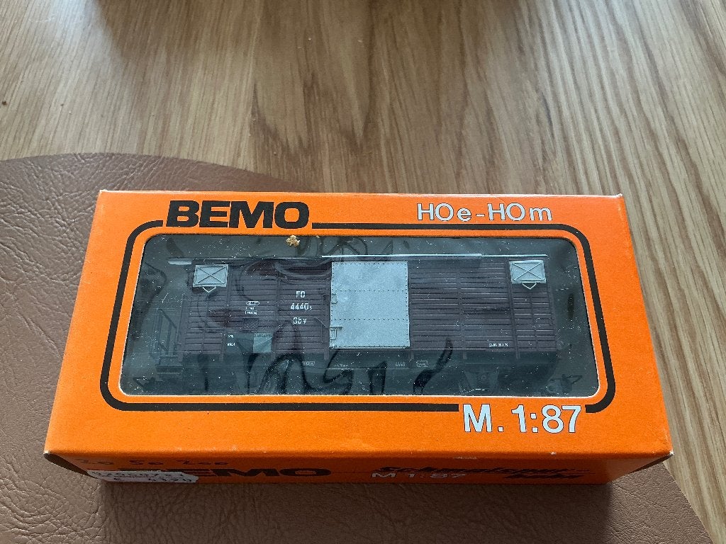 Bemo goederenwagon 2054, Overige merken, Gelijkstroom, Ophalen of Verzenden, Nieuw