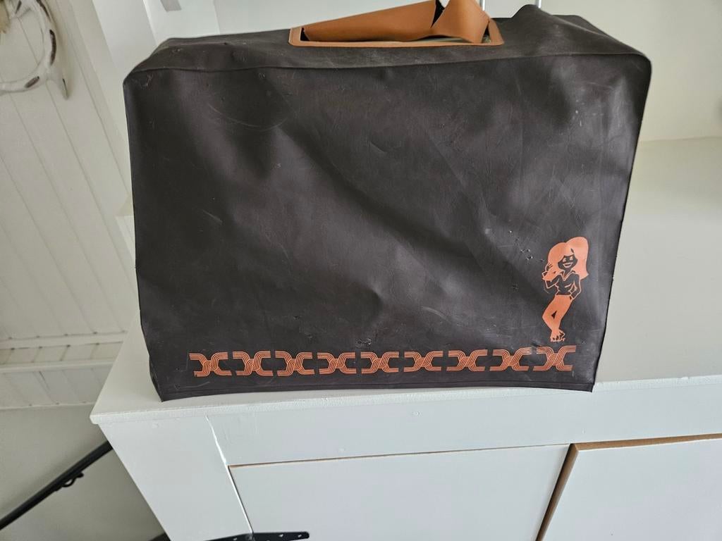 Lewenstein Naaimachine met hoes - Vintage model, Ophalen of Verzenden, Gebruikt, Naaimachine, Overige merken