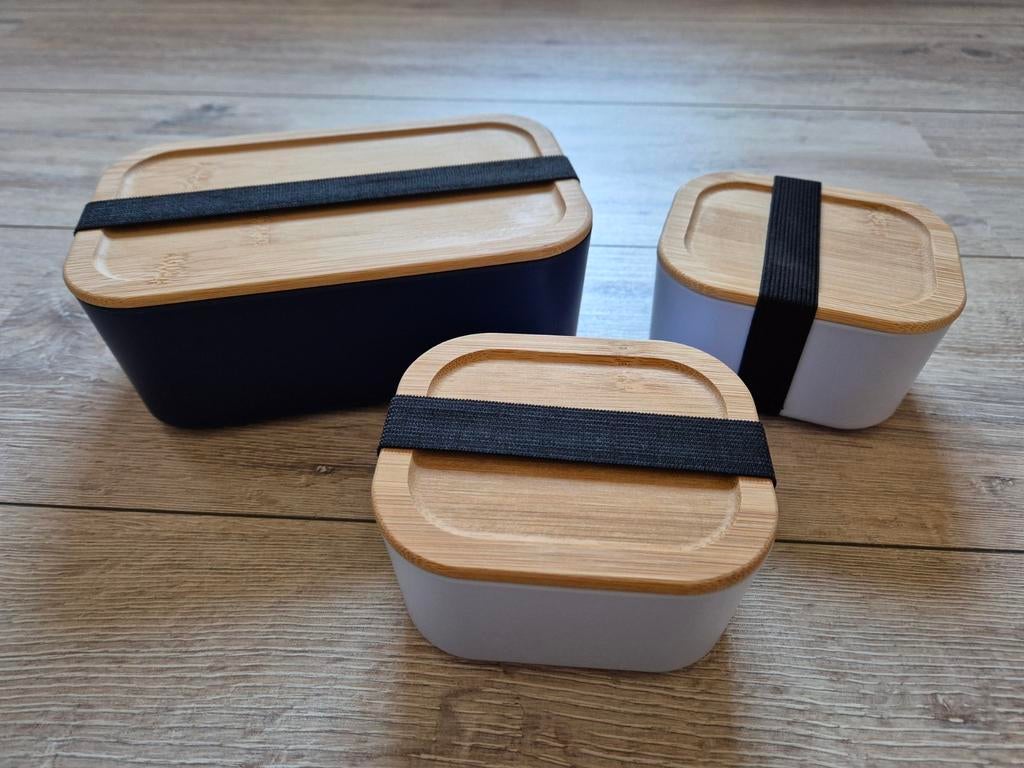 Driedelige lunchbox, Ophalen of Verzenden, Nieuw