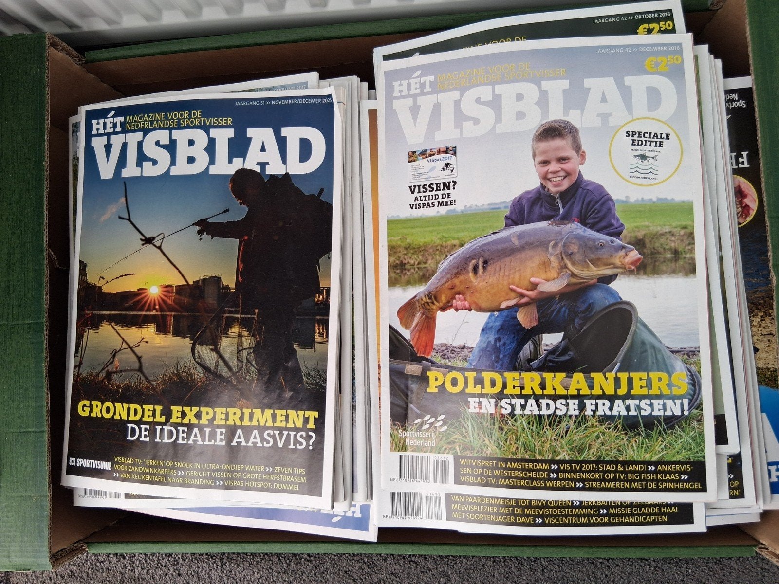 Het Visblad: Complete Collectie 2009-2025, Ophalen of Verzenden, Gelezen, Sport en Vrije tijd