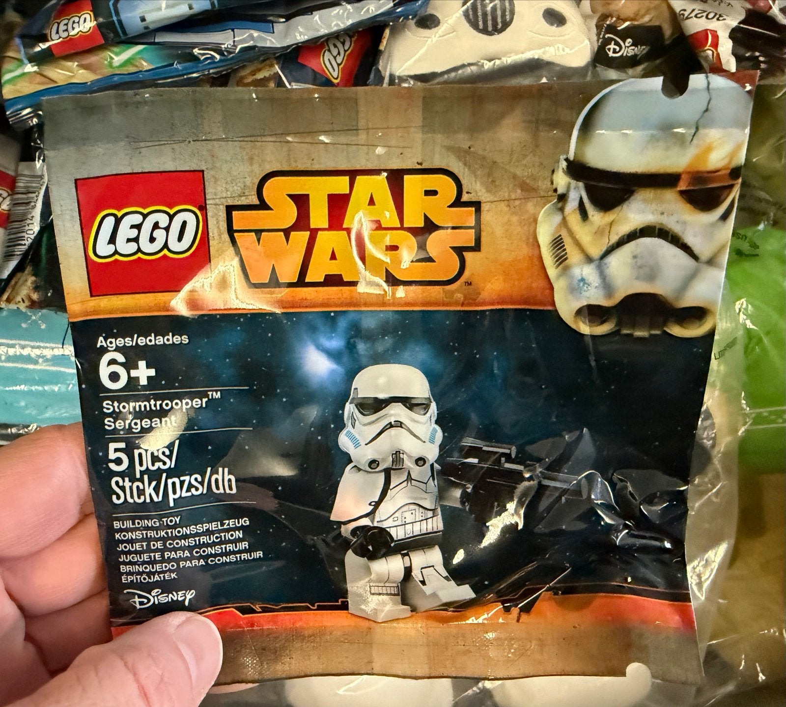 Lego Star Wars 5002938 Stormtrooper Sergeant Minifiguur Seal, Star Wars, Lego, Nieuw, Ophalen of Verzenden