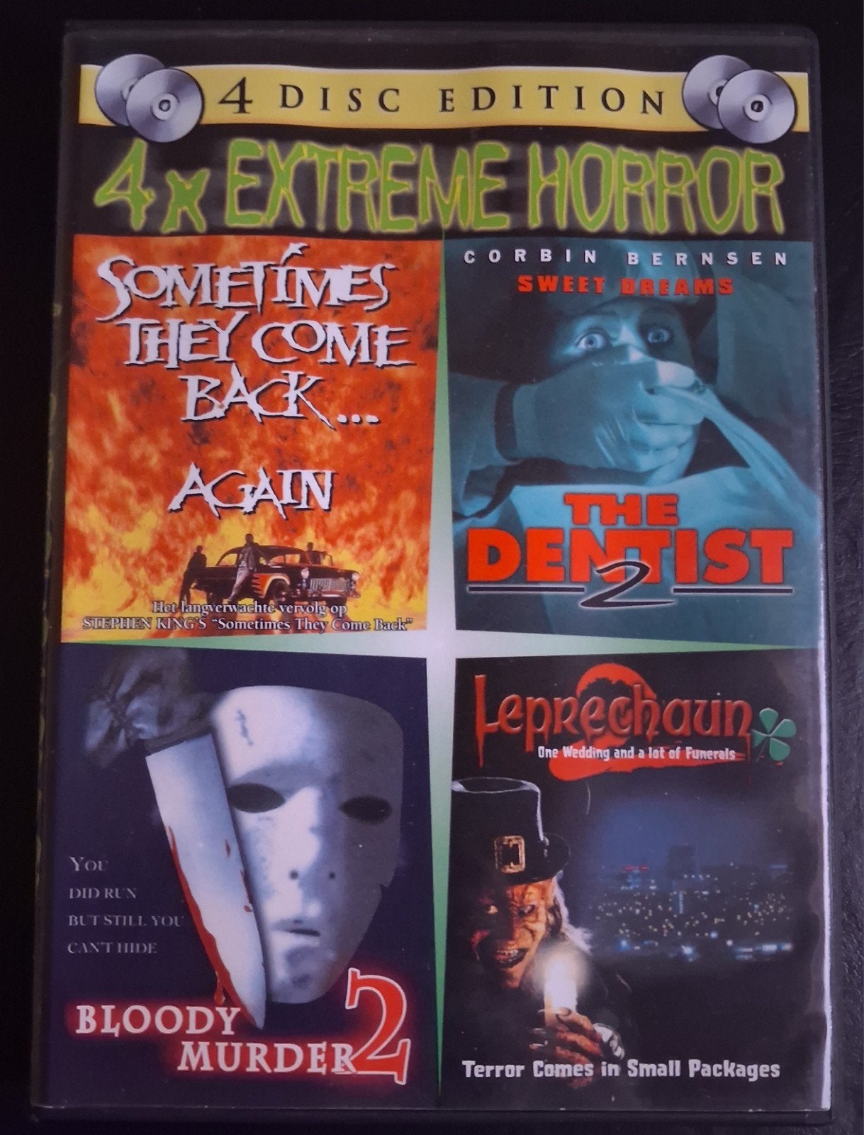 DVD-BOX - EXTREME HORROR, Engels, Vanaf 16 jaar, Nederlands, Overige genres