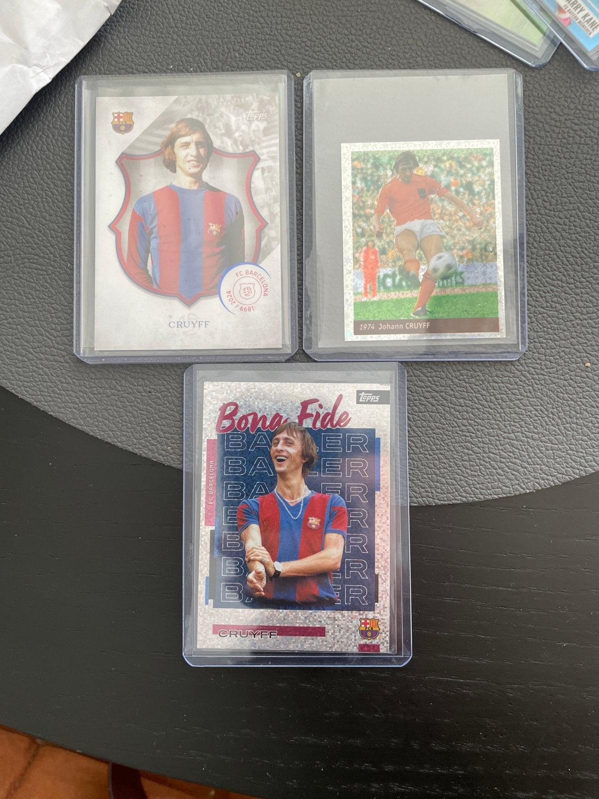 Johan Cruijff Voetbalkaarten Collectie - Topps, Verzamelen, Ophalen of Verzenden, Zo goed als nieuw, Buitenlandse clubs, Spelerskaart