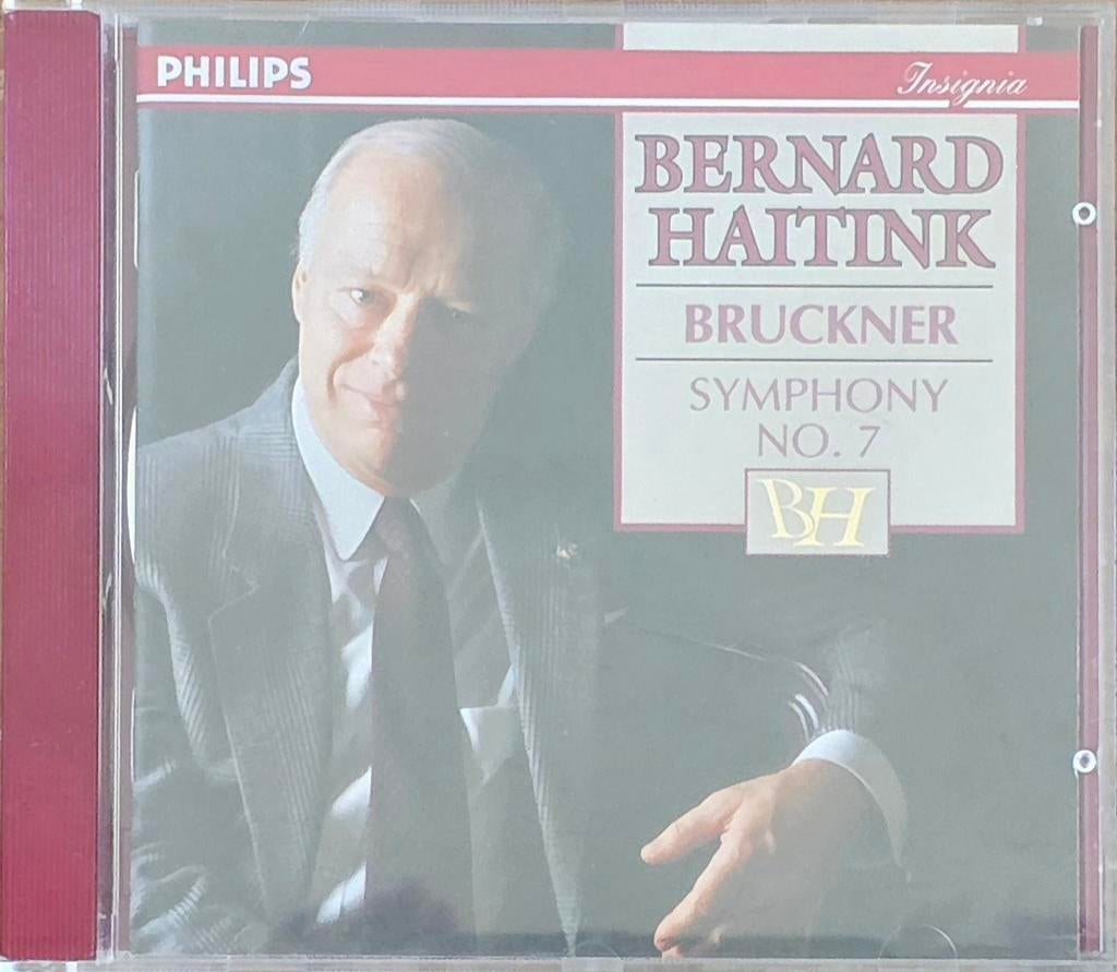 Bruckner: Symfonie 7 - Bernard Haitink, Concertgebouworkest, Ophalen of Verzenden, Romantiek, Gebruikt, Orkest of Ballet