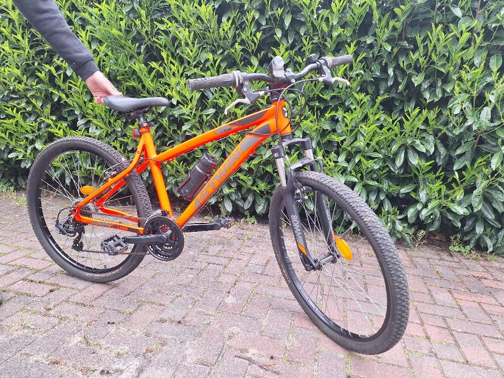 Mountainbike, Fietsen en Brommers, Fietsen | Dames | Damesfietsen, Versnellingen, 56 cm of meer, Zo goed als nieuw, Schijfrem
