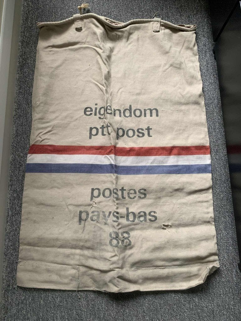 Vintage PTT Postzak - Postes Pays-Bas 88, Ophalen of Verzenden, Overige typen