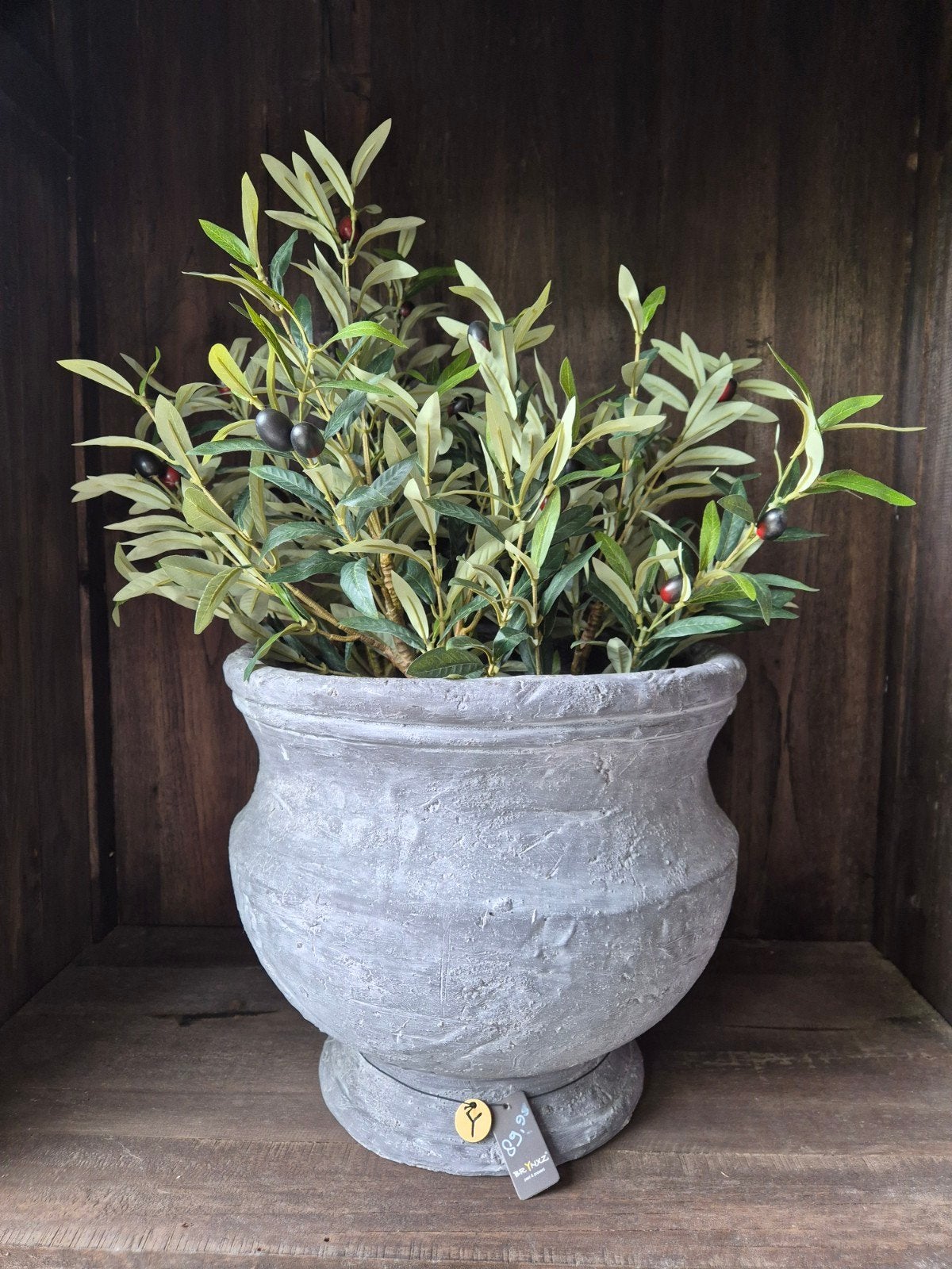 Grote XL Ronde Brynxz Pot - Nieuw!!, Tuin en Terras, Bloempotten, Ophalen, Www.vrumdwonen.nl, 40 cm of meer, Het Logement 9
