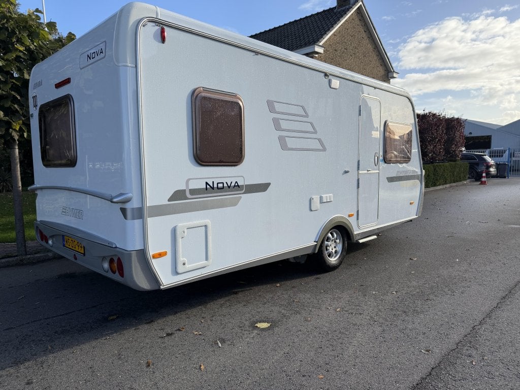 Eriba Nova 465 Mover,Voortent,Airco, Caravans en Kamperen, Rondzit, Bedrijf, Overige typen, Reservewiel