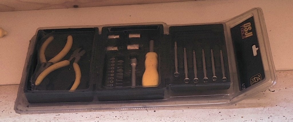 Gereedschap set 25 delig NIEUW OSJI Tools In org verpakking, Doe-het-zelf en Verbouw, Ophalen of Verzenden, Nieuw, Gereedschapsset