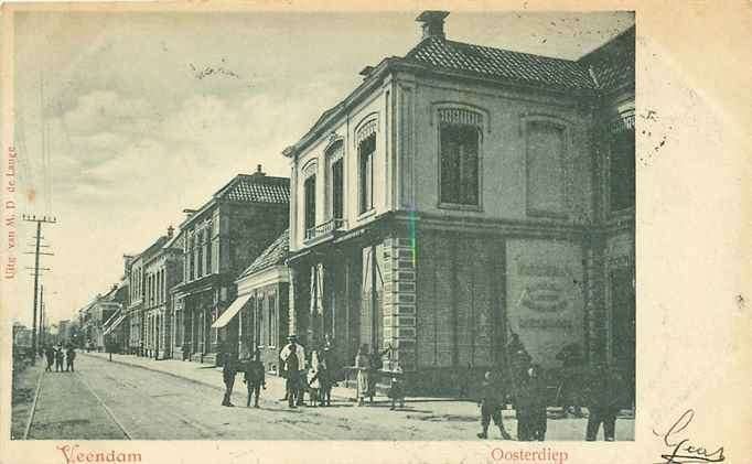 301-293-015 Veendam Oosterdiep, Verzenden, Voor 1920, Groningen
