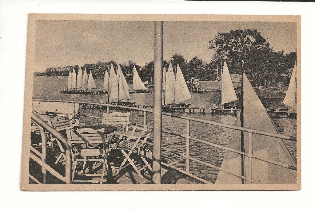 BF383-Paterswolde ,Zeilboten, Verzenden, 1940 tot 1960, Gelopen, Groningen