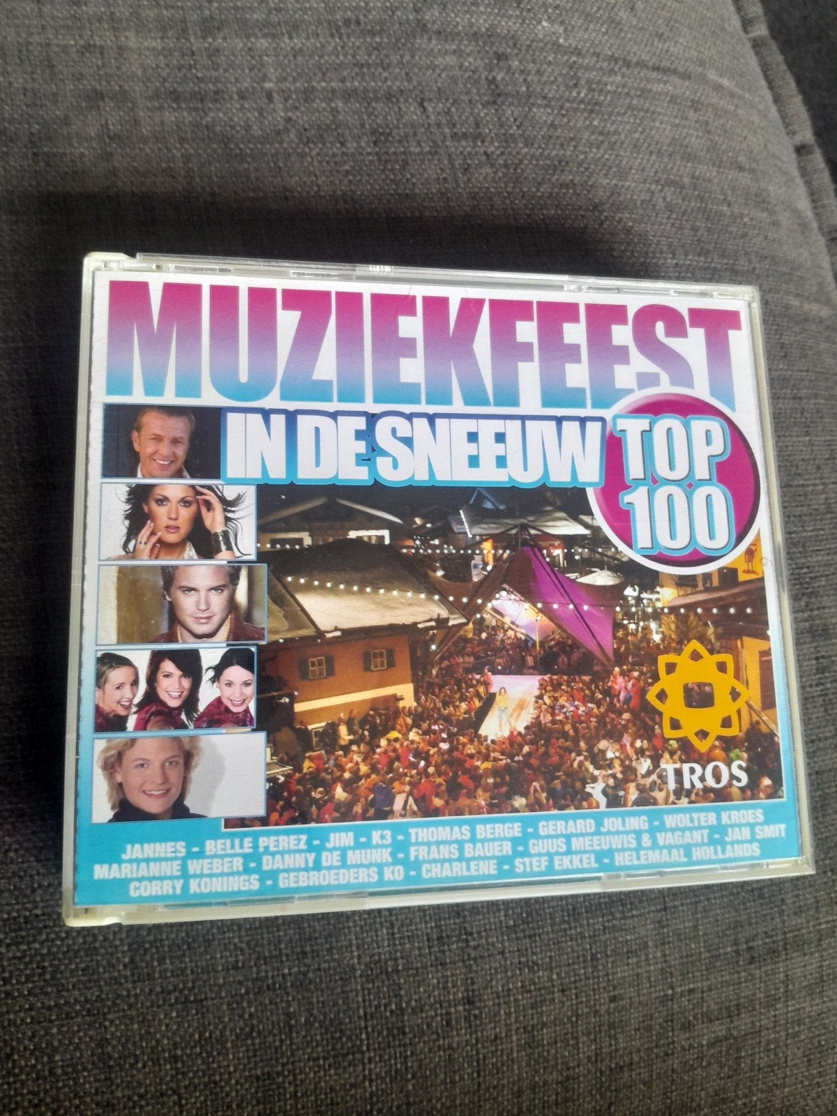 Muziekfeest in de sneeuw top 100,4 cd, Ophalen of Verzenden, Zo goed als nieuw