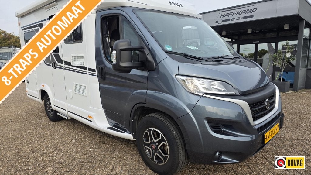 Knaus Van TI 550 MF compacte 6 meter met trekhaak, Automaat, Ringverwarming, Fiat, Tot en met 2