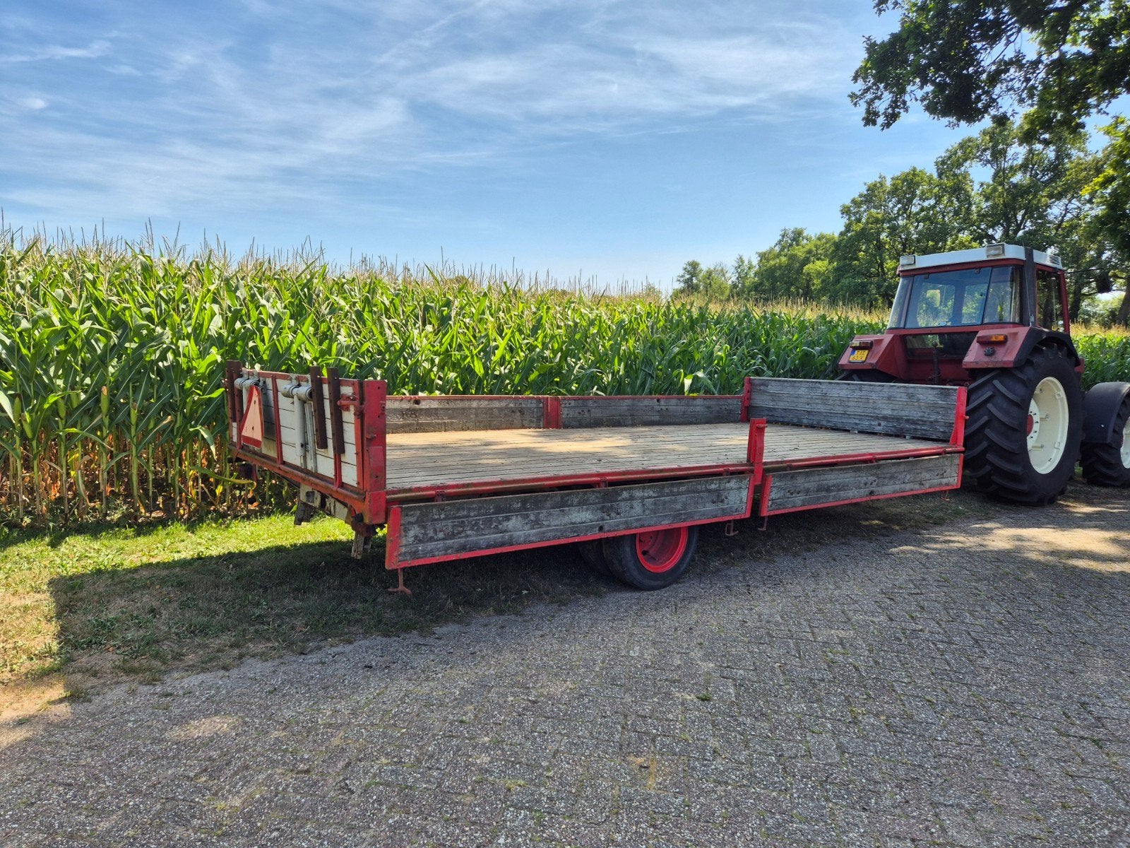 Transportwagen met kenteken, Zakelijke goederen, Agrarisch | Onderdelen | Banden, Velgen en Assen, Ophalen