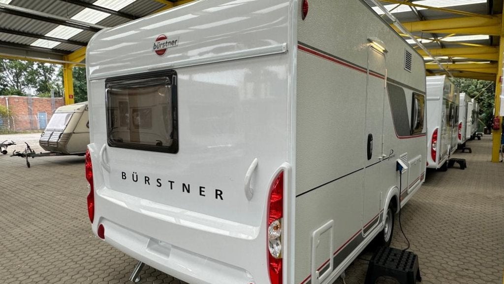 Bürstner Premio 395 TS Dwars Bed 210CM!, Caravans en Kamperen, Serviceluik, Bedrijf, Treinzit, Bürstner