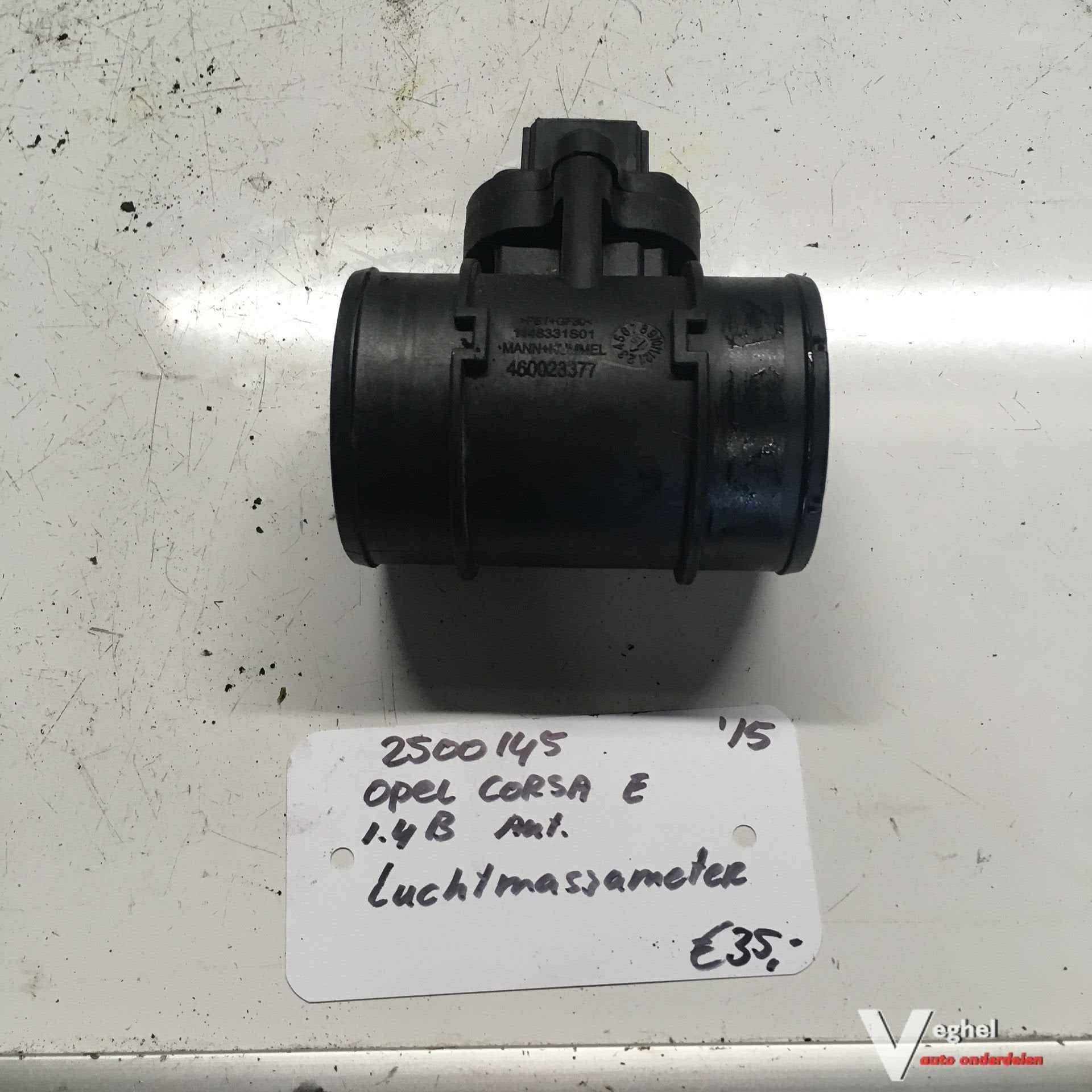 Opel Corsa E 5 drs 1.4B Automaat 2015 2500145   Luchtmassame, Gebruikt, -, -, Ophalen of Verzenden