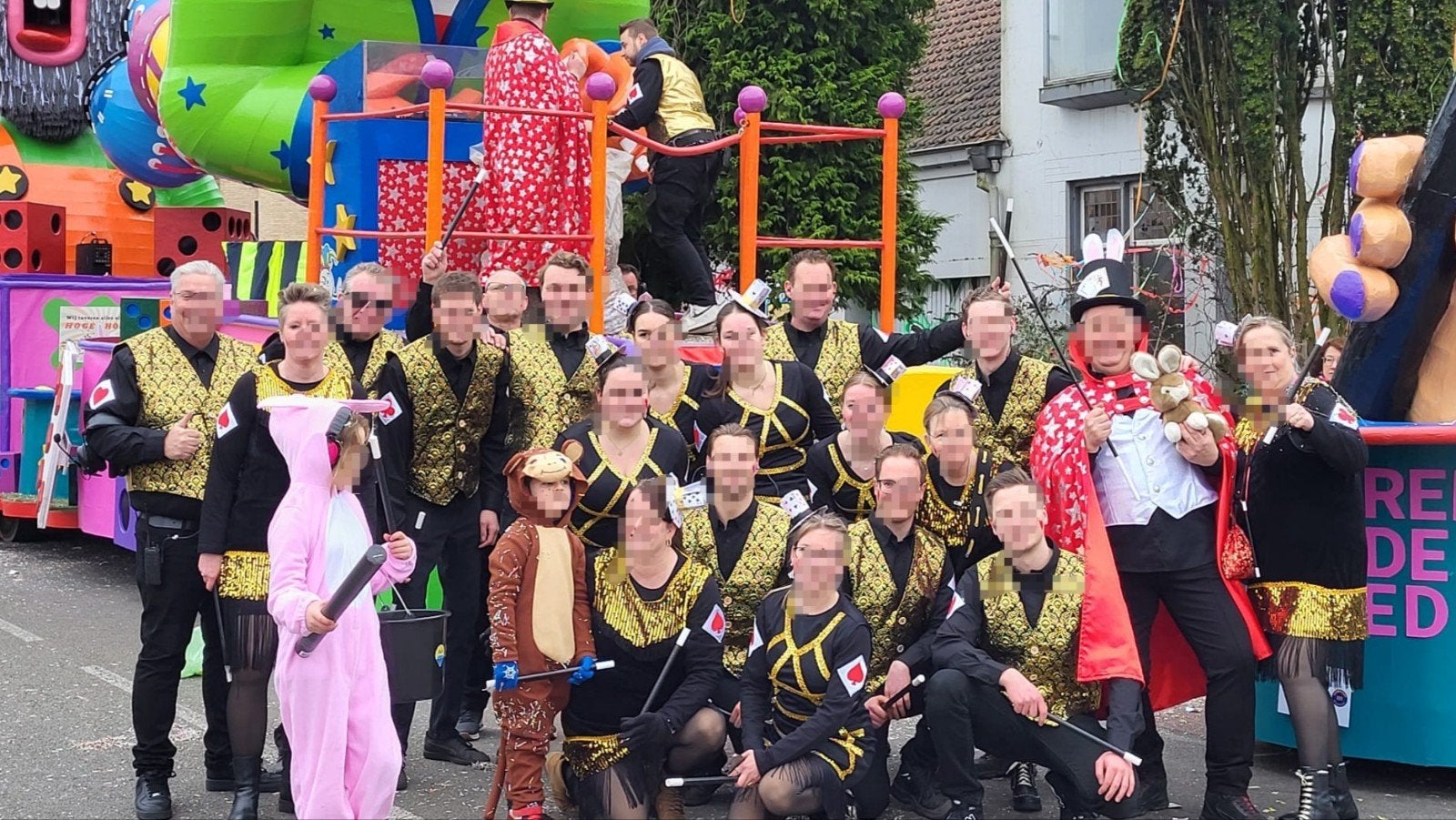 caranavalskleding voor een groep, Ophalen of Verzenden, Zo goed als nieuw, Carnaval, Kleding