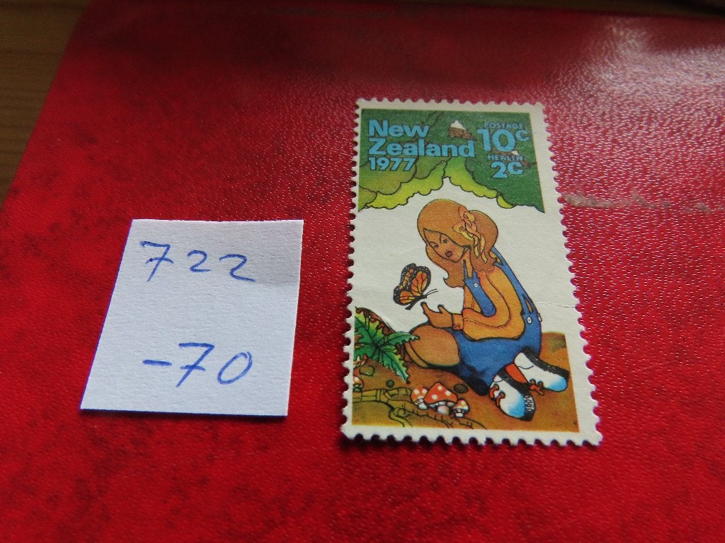 nw zeeland 722, Ophalen of Verzenden, Gestempeld