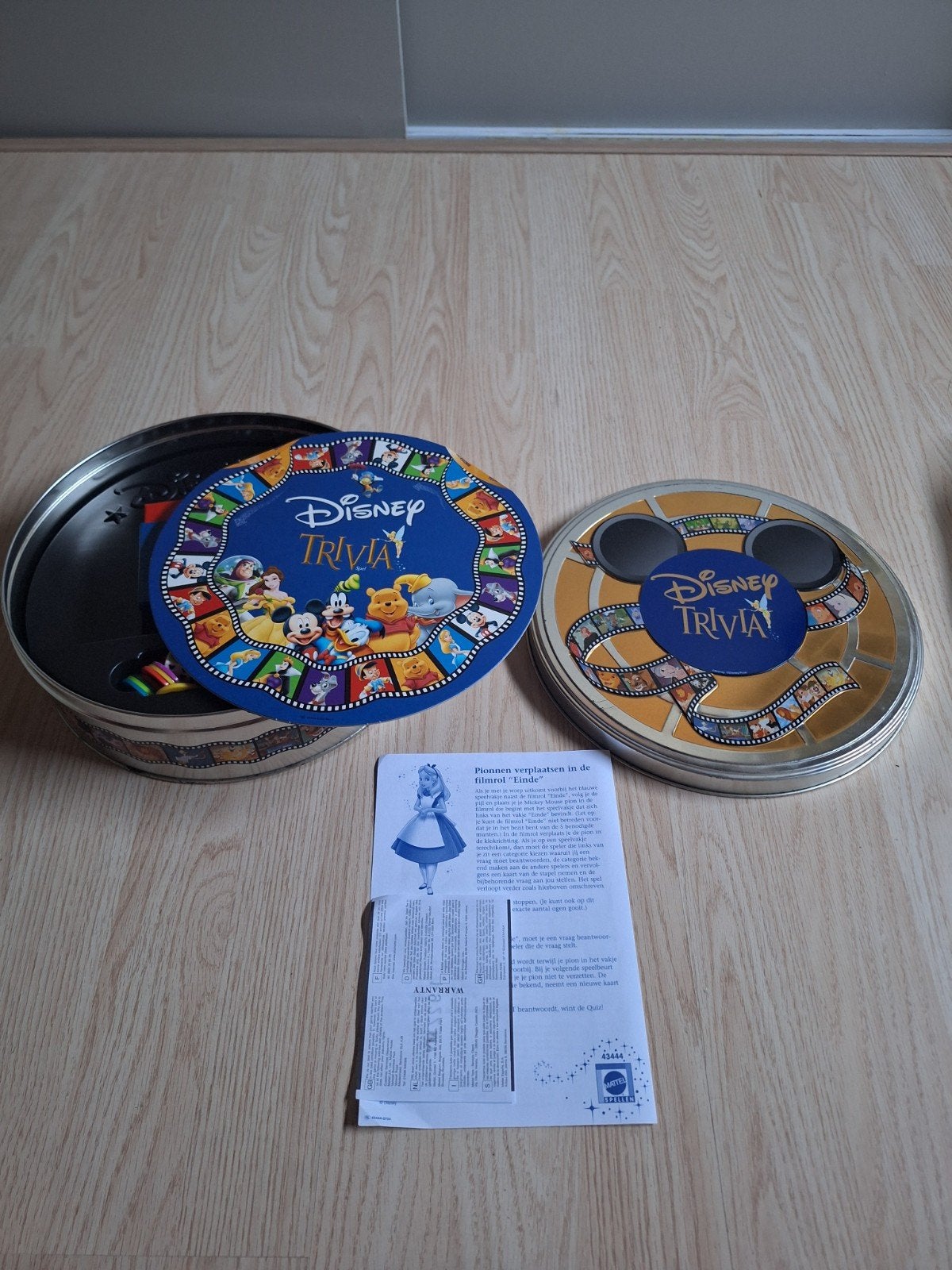 disney triviant, Ophalen