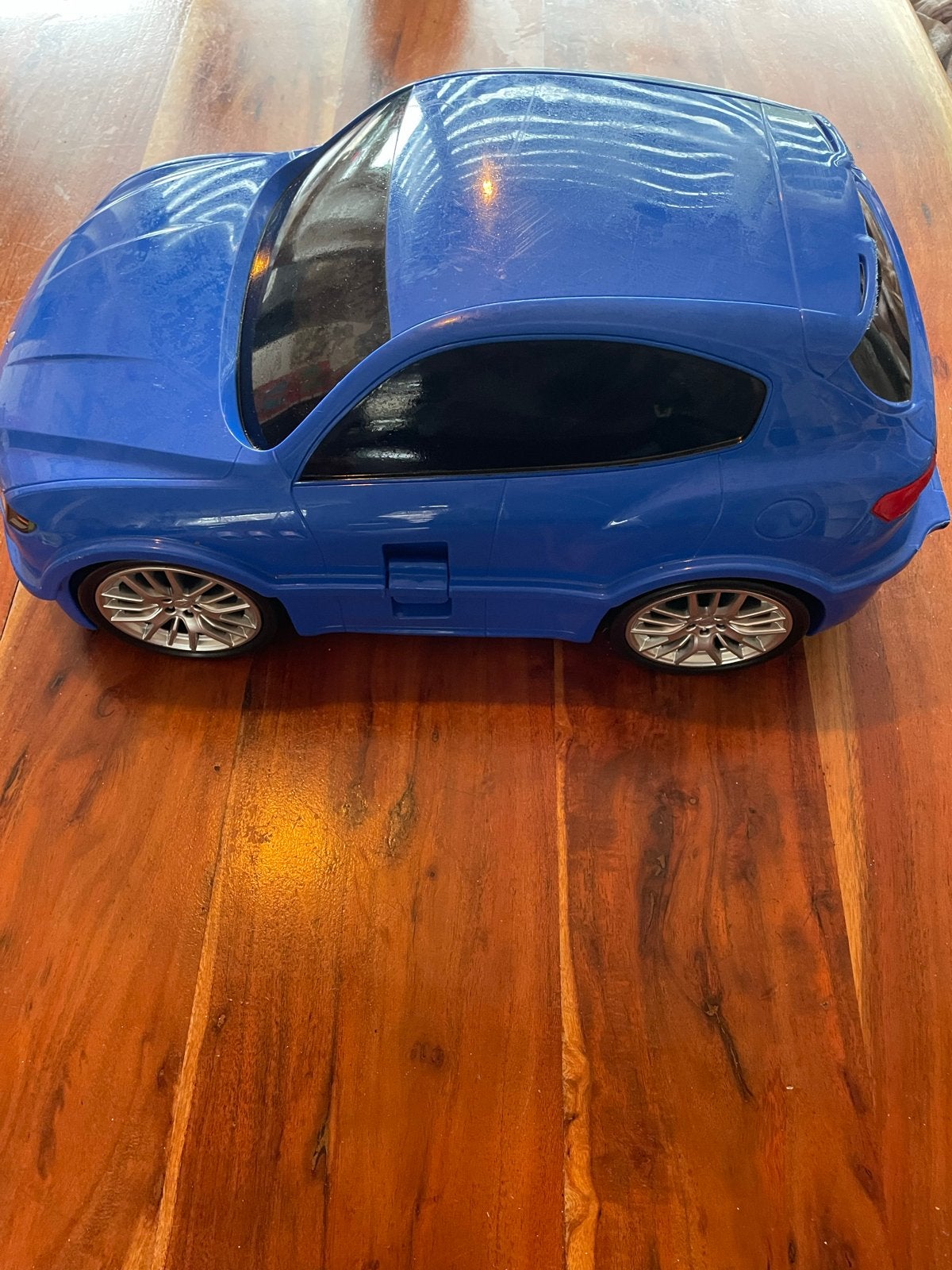 Maserati Ride-On Kinderkoffer - Blauw (Gebruikt), Ophalen of Verzenden, Gebruikt