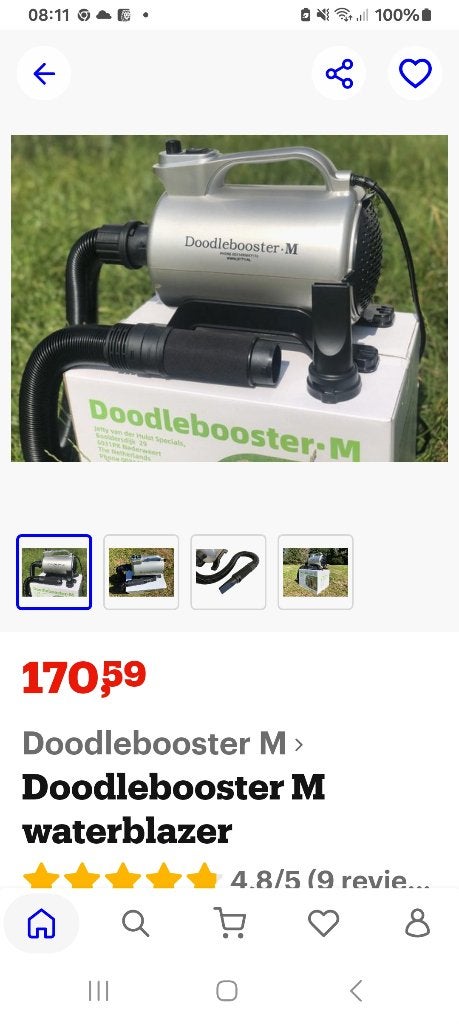 Hondenblazer doodle, Ophalen of Verzenden, Zo goed als nieuw, Overige typen