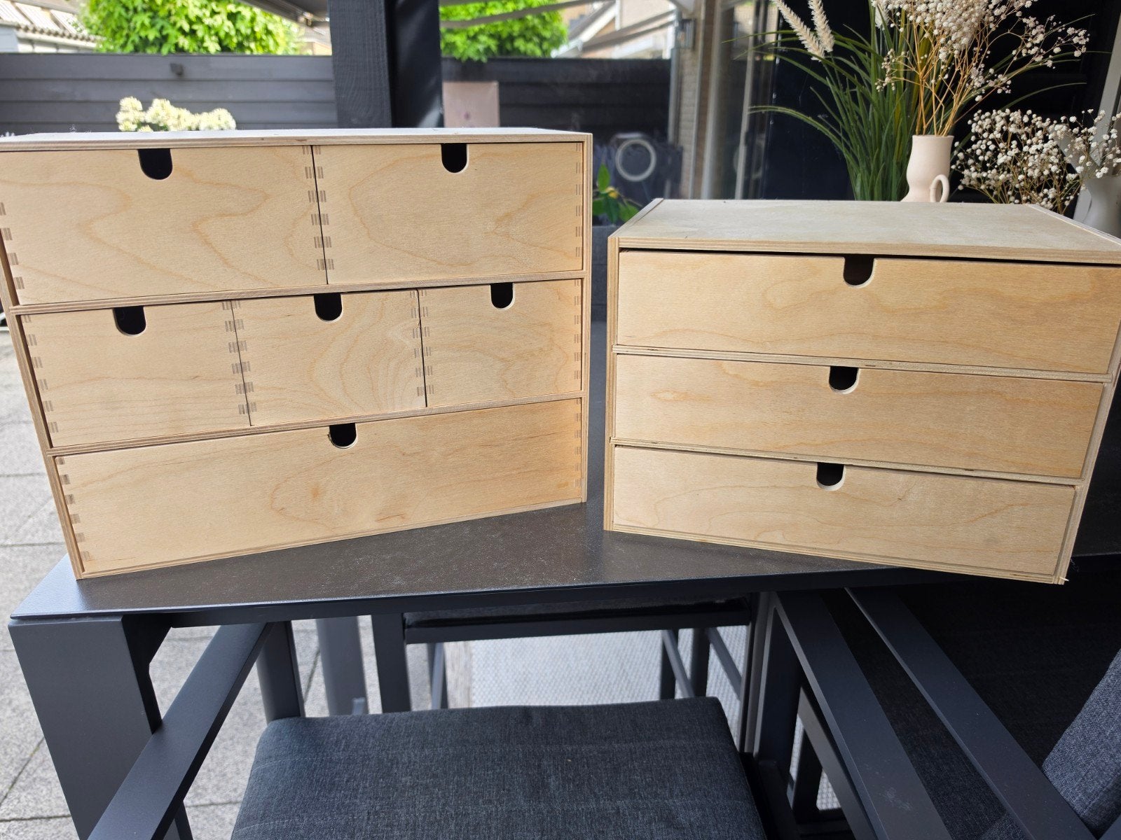 Ikea Moppe houten ladekastjes, Ophalen, Minder dan 50 cm, 5 laden of meer, Modern, Functioneel