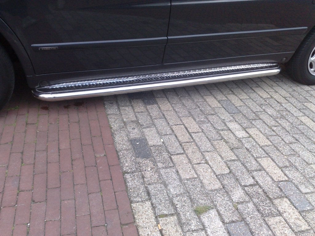 AANBIEDING Vito (oud model) W638 Sidebars met RVS-Plaat, Auto diversen, Tuning en Styling, Niet ingevuld, Niet ingevuld, Niet ingevuld