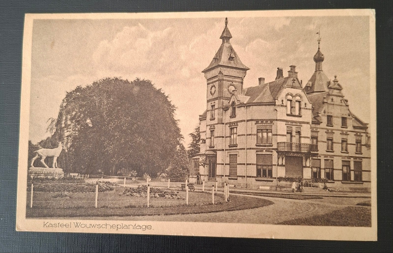 1925 Huibergen instituut ste.marie kasteel wouwscheplantage, Verzamelen, Ophalen of Verzenden, 1920 tot 1940, Gelderland