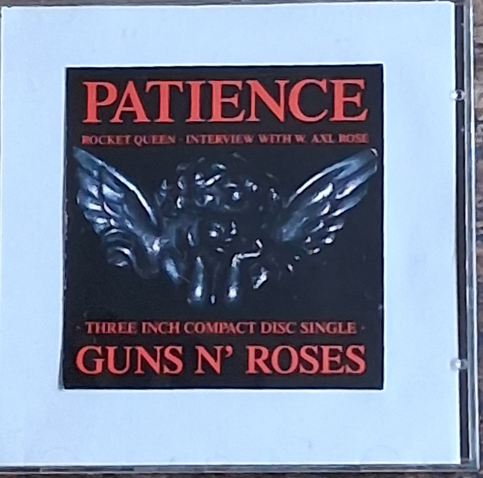 GUNS N' ROSES, Patience. Mini CD single. RARE. 1989. Lim. Ed, Ophalen, Zo goed als nieuw, Cd of Plaat
