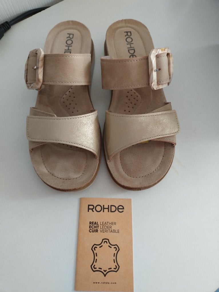 Rohde slippers, Slippers, Beige, Rohde, Ophalen of Verzenden