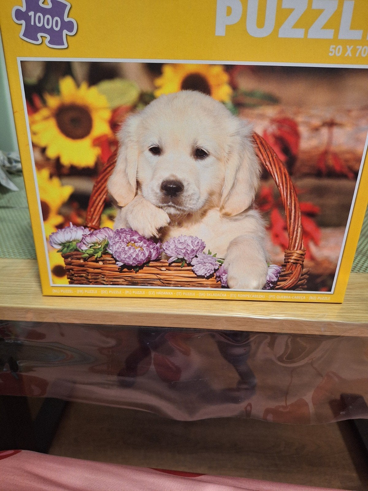 Honden puzzel compleet 1x gemaakt, Ophalen, 500 t/m 1500 stukjes, Zo goed als nieuw, Legpuzzel