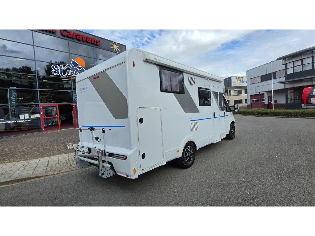 Sun Living S 70 SL enkele bedden hefbed, Caravans en Kamperen, Campers, Ringverwarming, Koelkast, Luifel, Sun Living