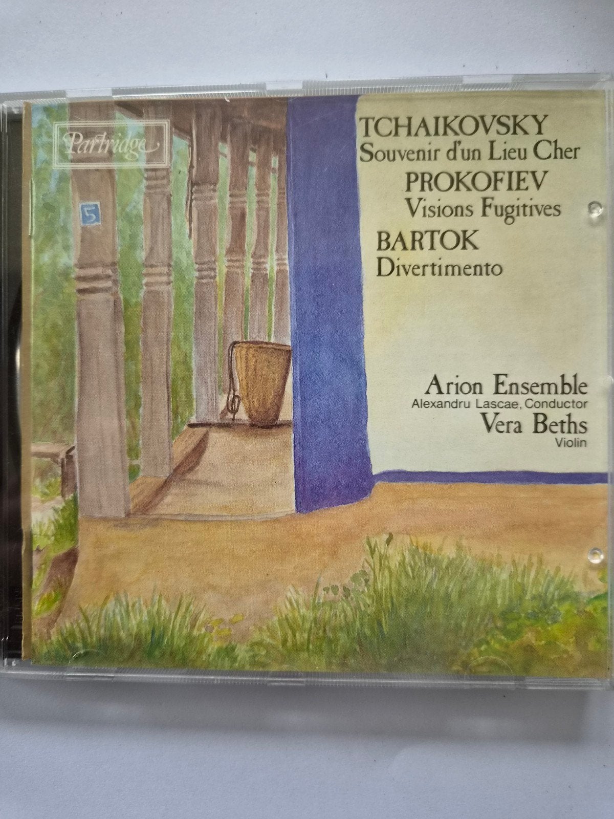 Tchaikovsky, Prokofiev, Bartok - Arion Ensemble CD, Kamermuziek, Modernisme tot heden, Ophalen of Verzenden, Zo goed als nieuw
