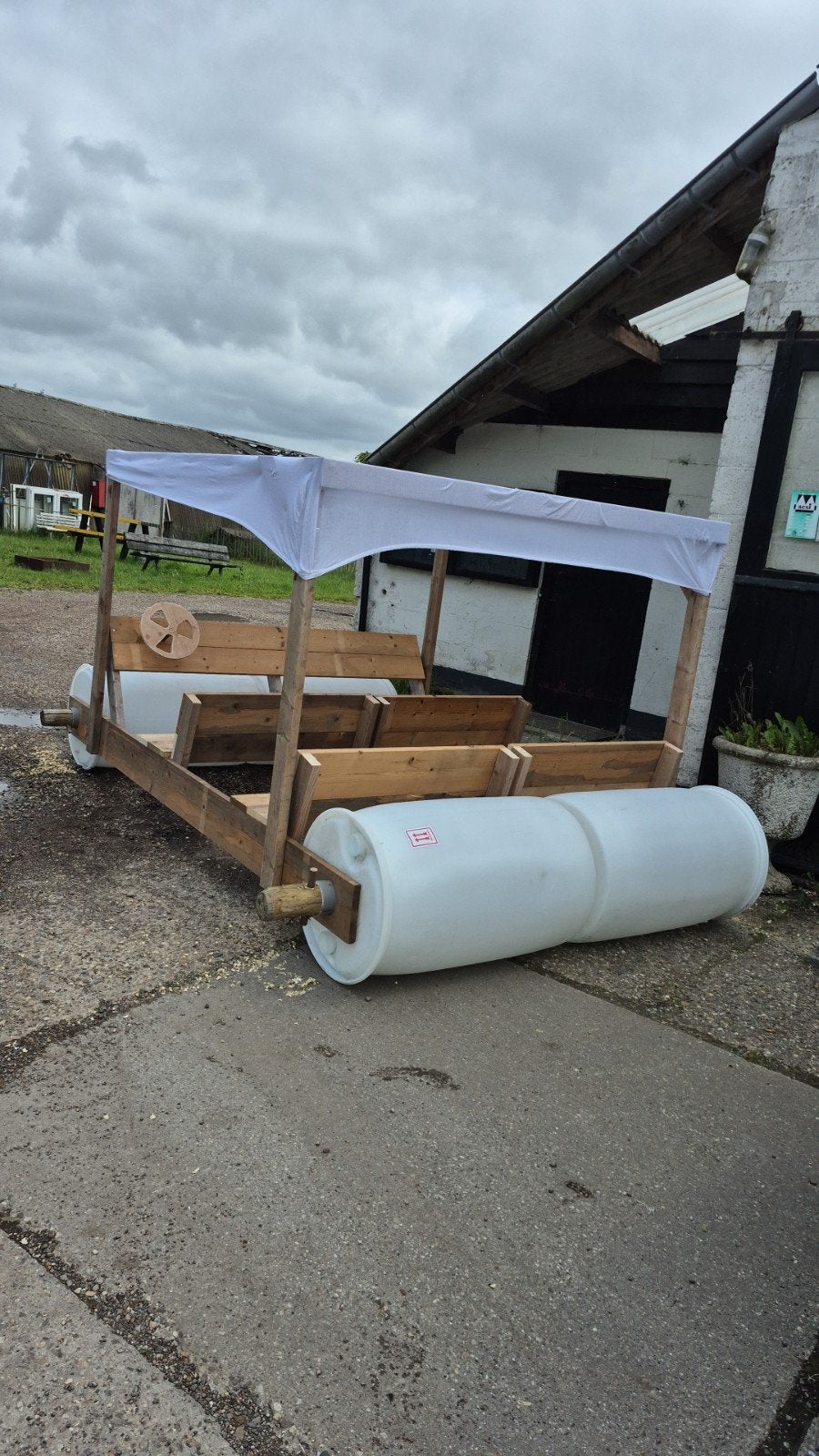 Flintstones auto prijs winnend kermis of carnaval, Ophalen, Gebruikt, Feestartikel, Carnaval