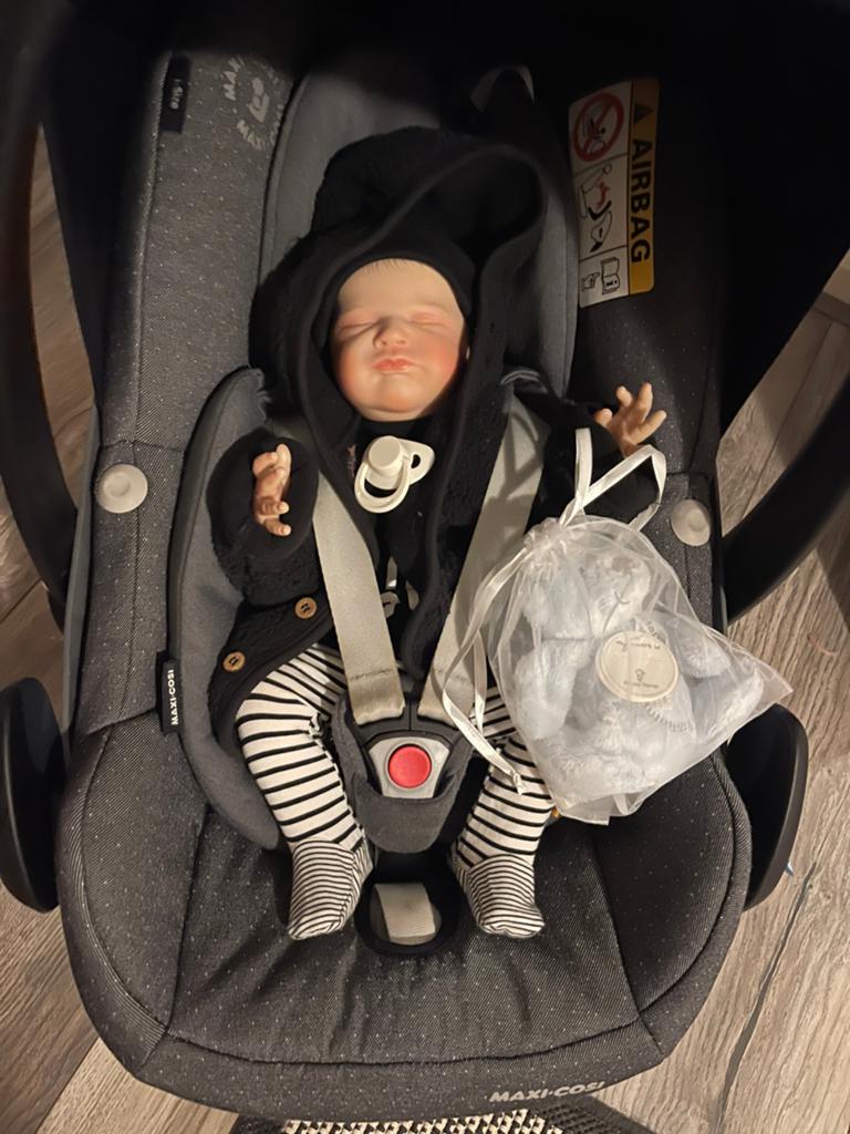 Reborn baby MAX, Verzamelen, Poppen, Ophalen, Nieuw, Babypop, Levensecht of Reborn