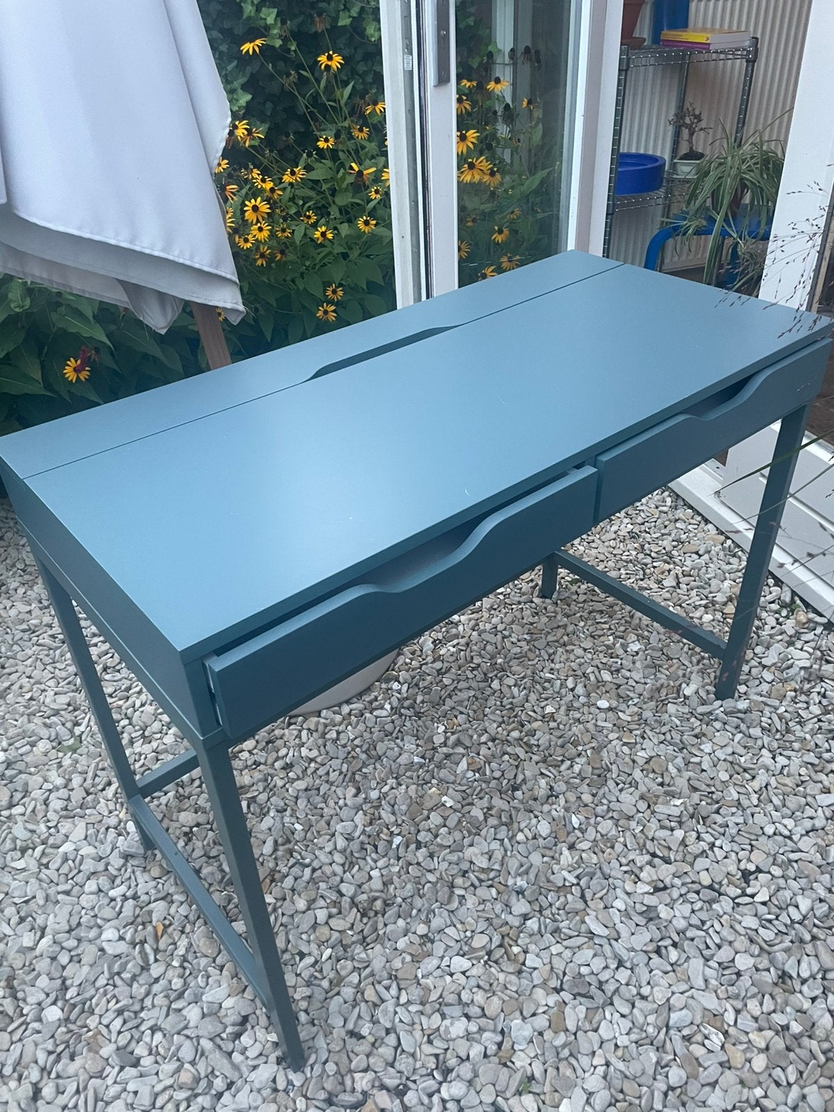 Ikea bureau Alex gratis, Ophalen, Gebruikt, Rechthoekig, Hout